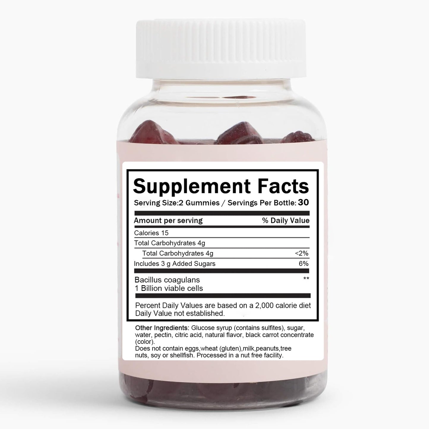 6525080 Clean Prebiotic Fiber Gummy, Clean Fiber Gummies for Men, Men Prebiotic Supplement for Digestive Gut Health, Non-GMO, 60 Gummies - PrimeBioHealth - canada supplements