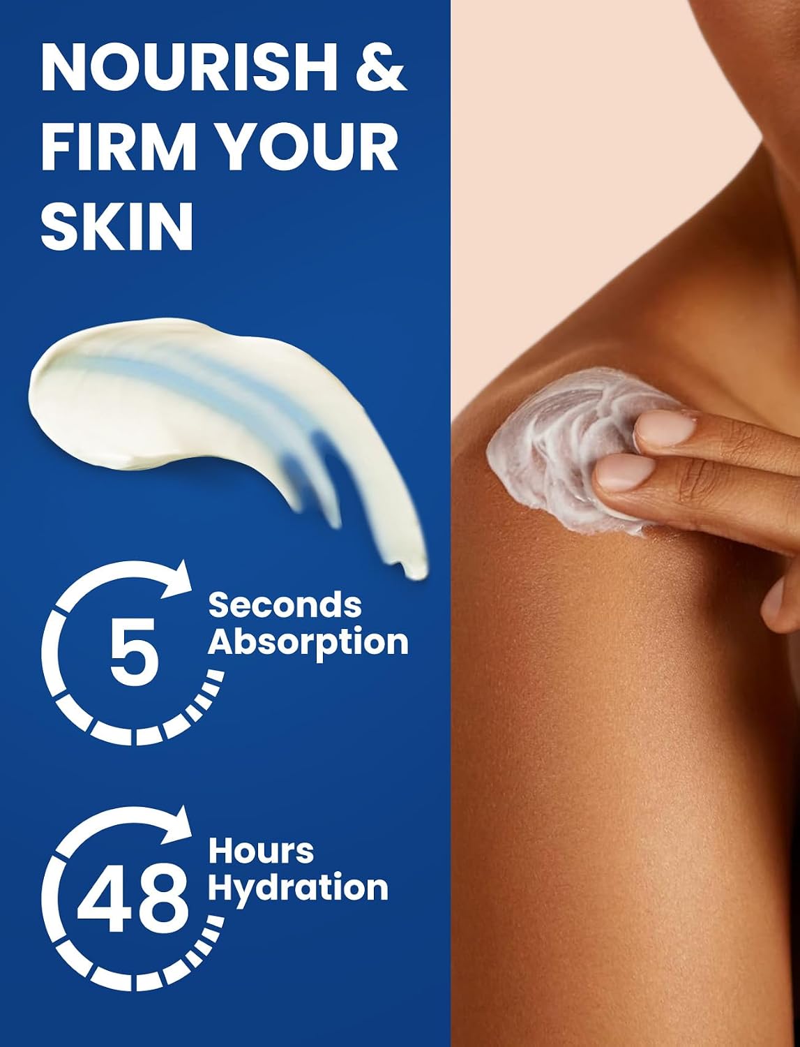 Venture Pal Magnesium Cream & Lotion Lightweight Moisturizing Lotion for Legs & Feet – Safe for Kids – Gifts For Women