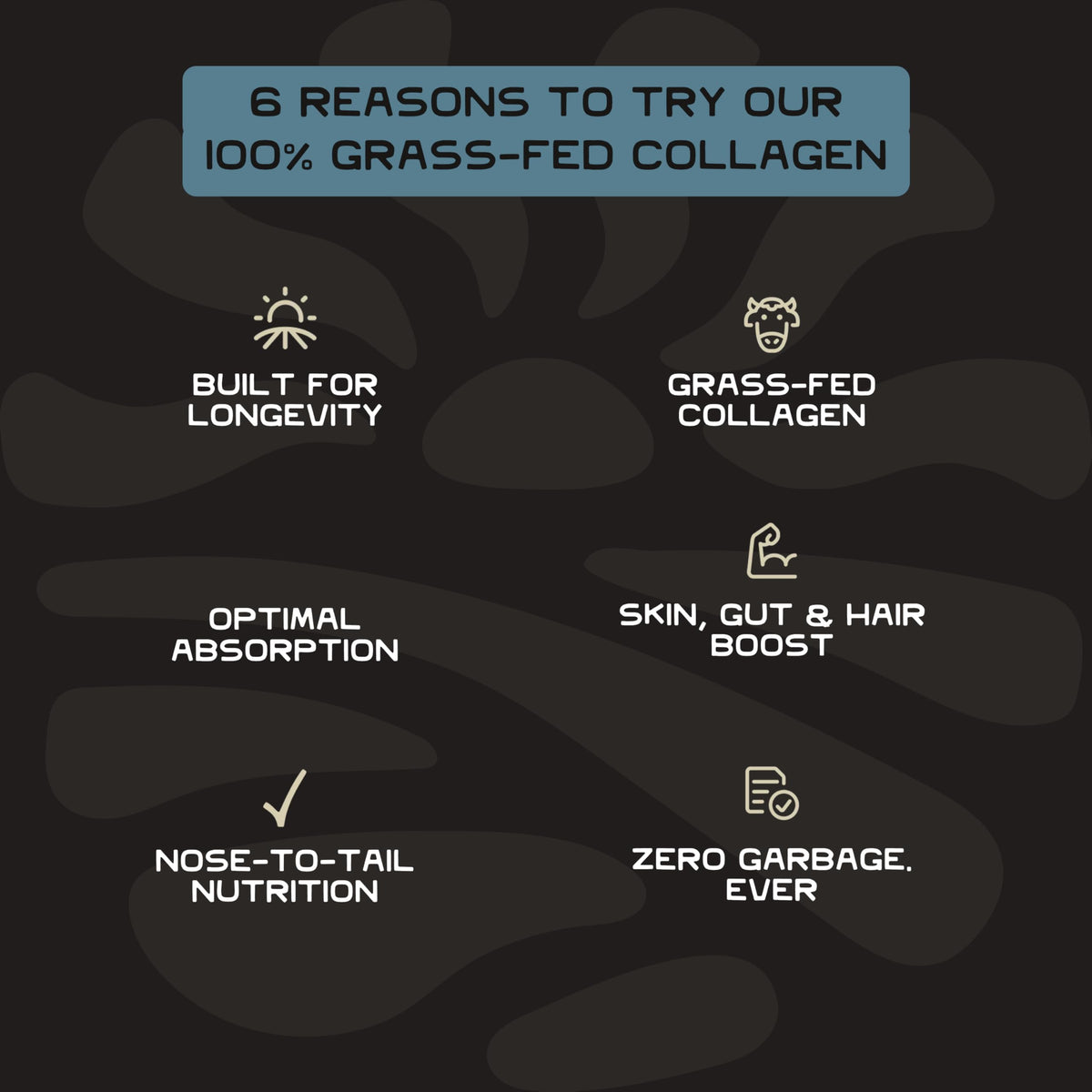 Lineage Provisions 100% Grass Fed Collagen Powder UNFLAVORED – Hydrolyzed Bovine Collagen Peptides with Trachea, Scapula, Eggshell Membrane – Collagen Protein Powder with Vitamin C – 30 Servings Lineage Provisions buy supplements Au