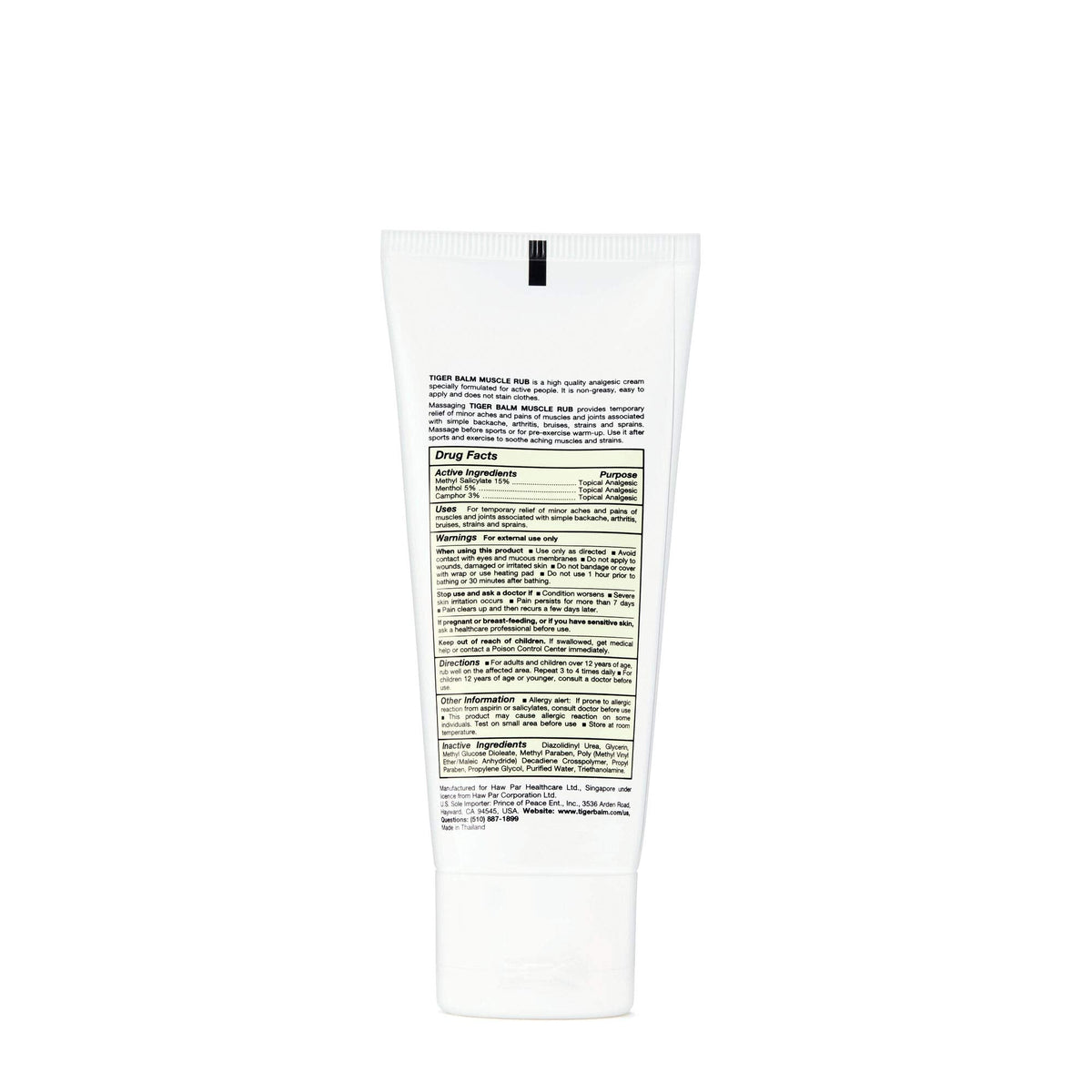 Prince of Peace Tiger Balm Muscle Rub Prince Of PeaceBuy Supplements Australia