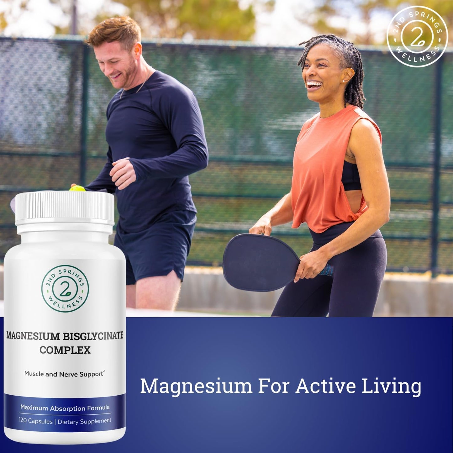 Magnesium Bisglycinate + 7 Mushroom Complex Bundle | Calm, Energy, Immunity, Muscle Support, Focus, Stress Balance & Daily Wellness