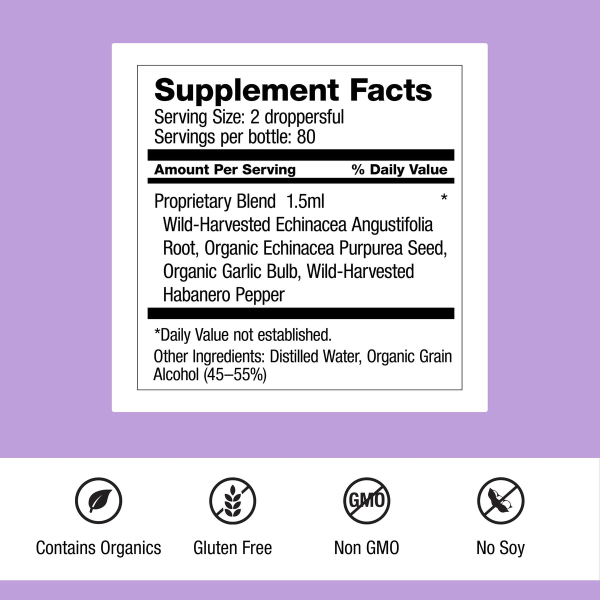 Dr. Schulze's Echinacea Plus | Echinacea Root and Seed | All Organic Extract | Gluten-Free & Non-GMO for Immune System Support | 4 oz Dr. Schulze'sBuy Supplements Australia