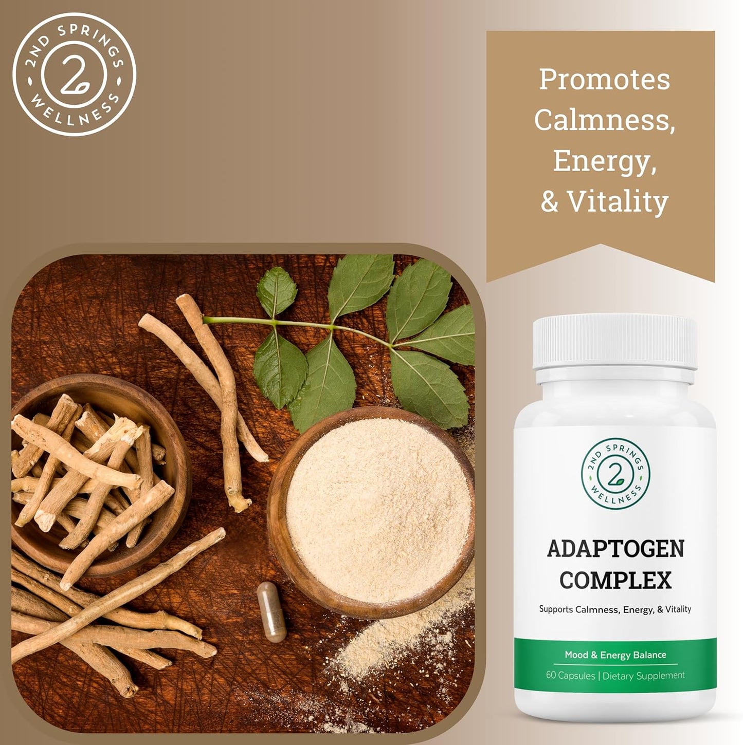 Women's & Men's Daily 7 Essentials + Adaptogen Complex Bundle - Complete Multivitamins with Stress Adaptation Support for Optimal Health