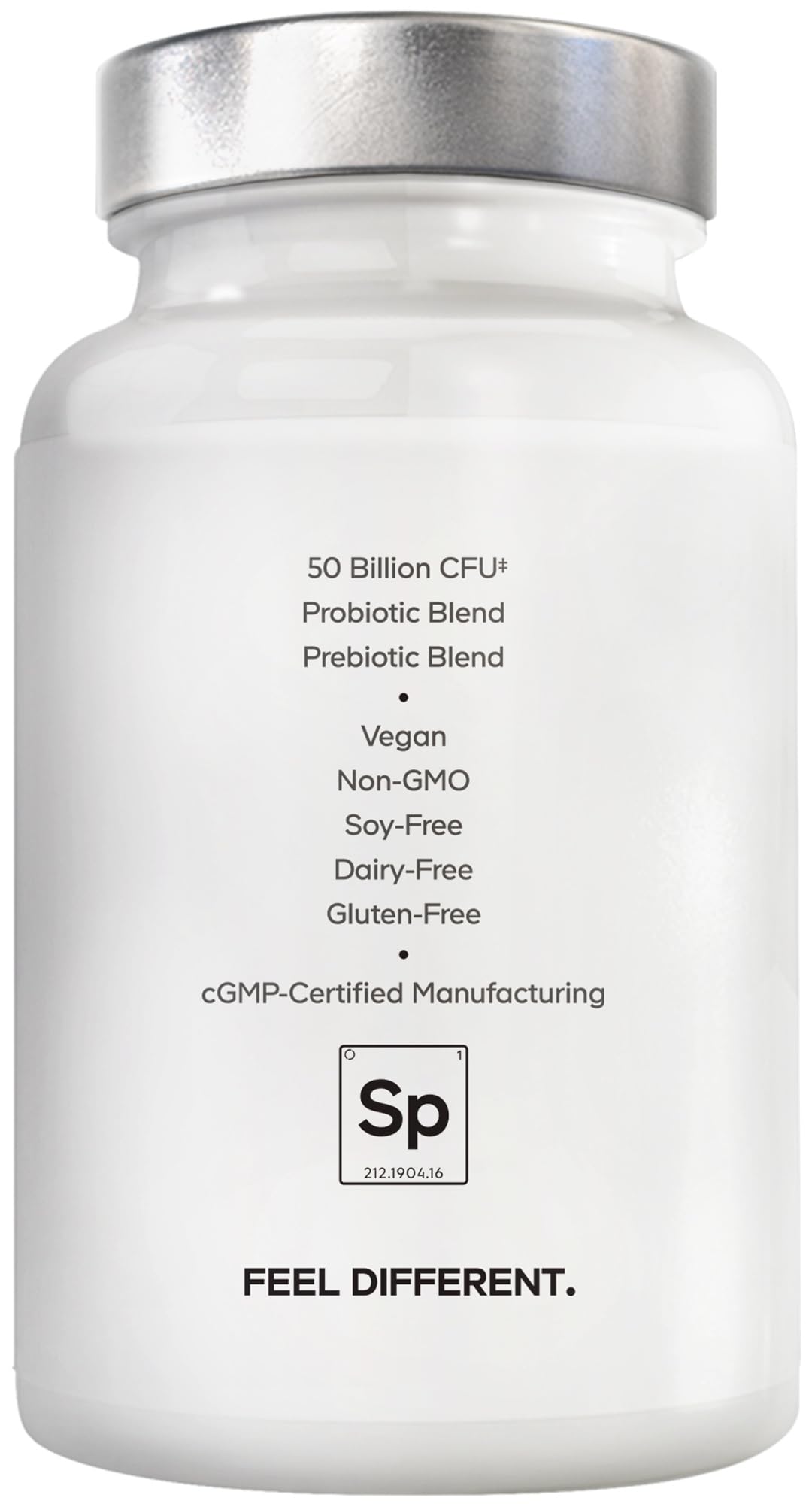 Amen Probiotics Supplement, SBO Probiotic and Organic Prebiotics, 50 Billion CFUs, Shelf Stable, No Refrigeration Required, Flora Daily Probiotic Formula for Women & Men - PrimeBioHealth - canada supplements