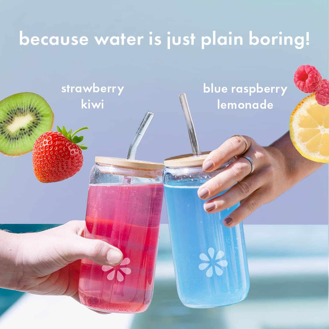 Boobie Hydromom Superfood Electrolyte Drink Mix, Blue Raspberry Lemonade | Refreshing Energy & Hydration Boost for Mamas | On-The-Go & Travel Essentials for Pregnancy, - PrimeBioHealth - canada supplements