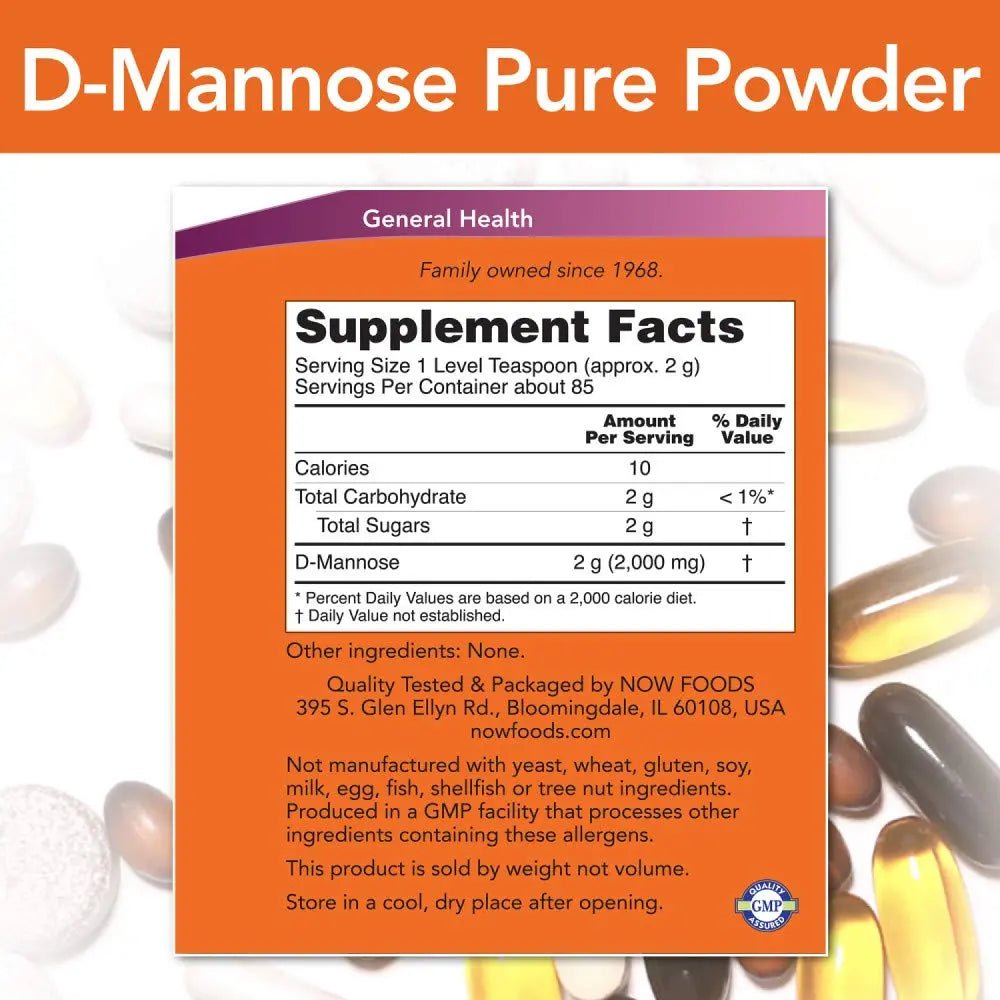 D-Mannose 6 OZ - PrimeBioHealth - canada supplements