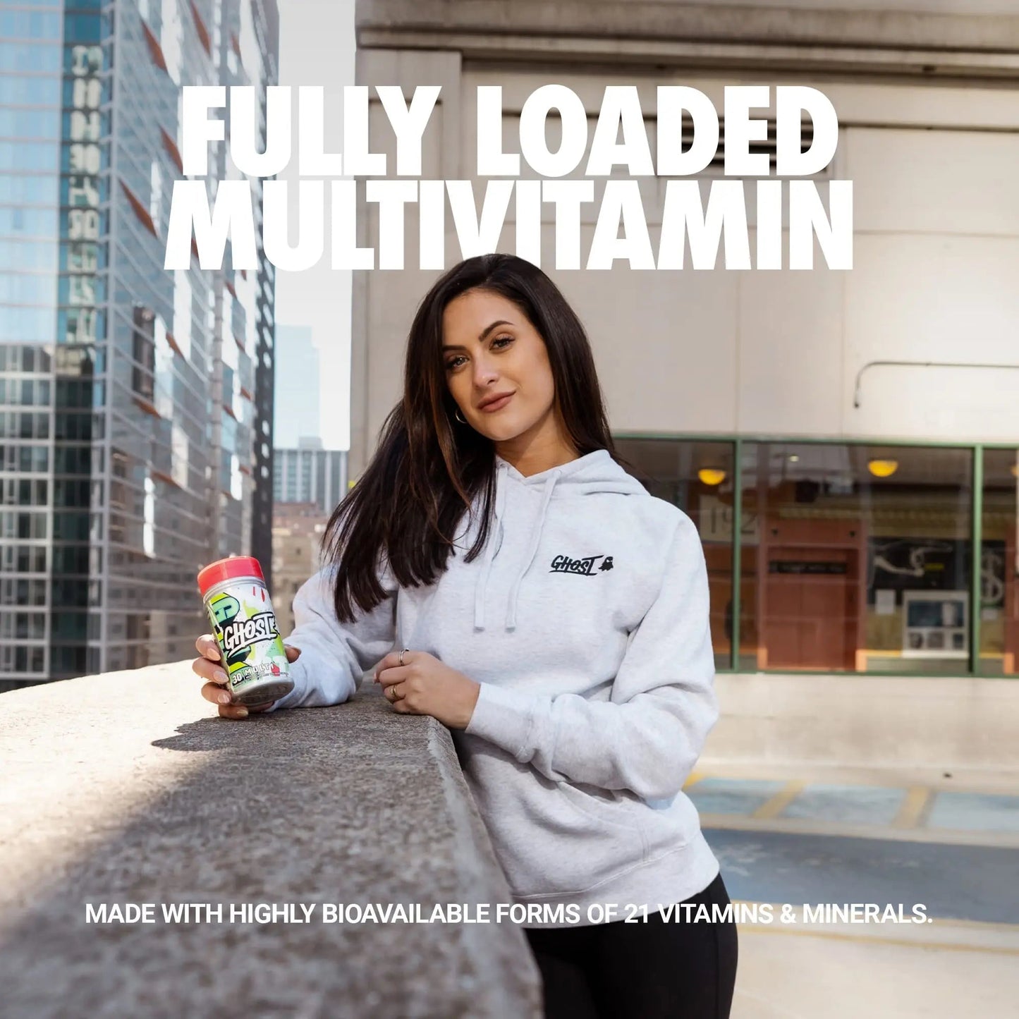 GHOST Multi Multivitamin for Men & Women, 90 Capsules - Loaded with 21 Vitamins - PrimeBioHealth - canada supplements