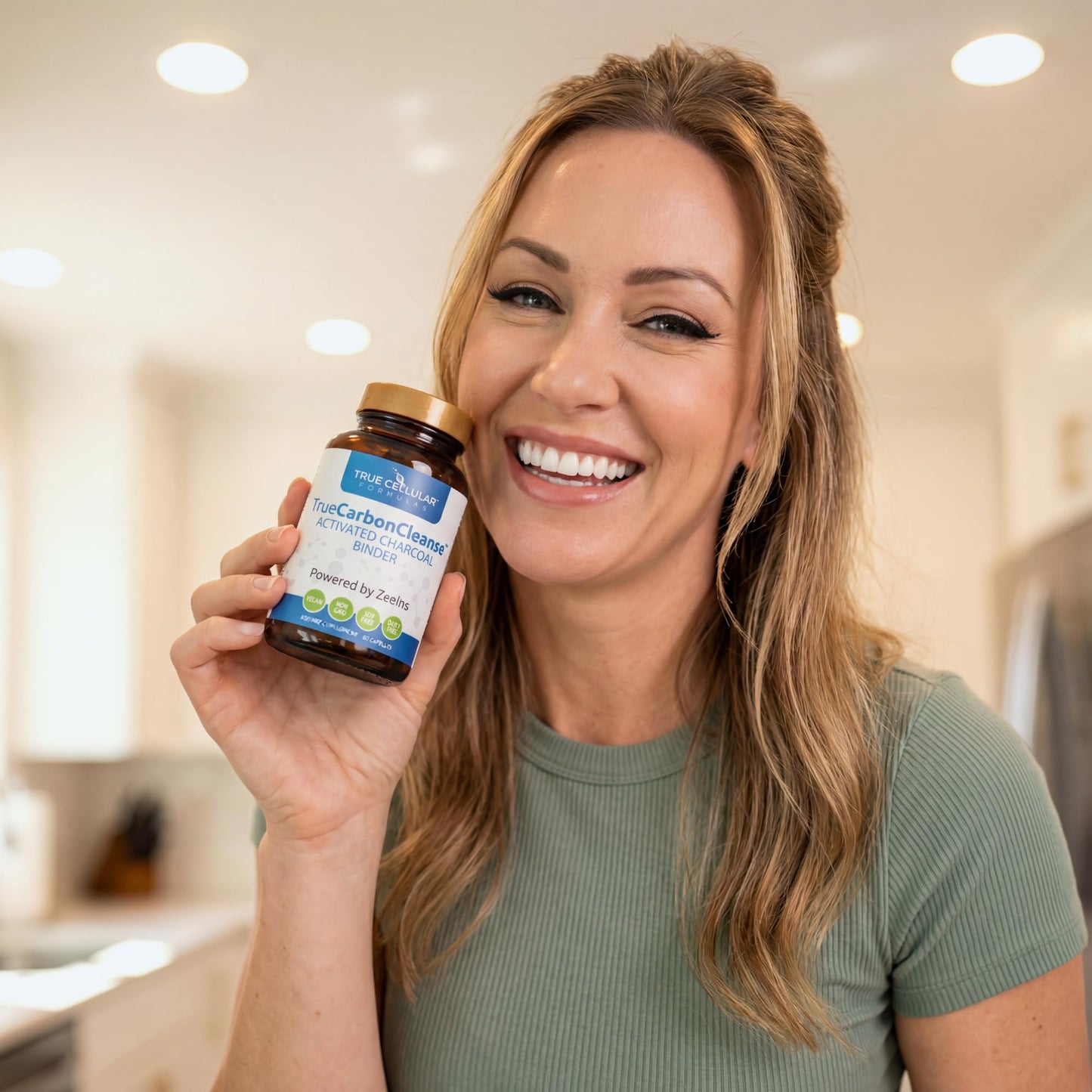 Gut Detox & Liver Cleanse - Organic Activated Charcoal Capsules with Clinoptilolite Zeolite Binder - TrueCarbonCleanse™ Carbon Supplement - 60 Bamboo Charcoal Pills - PrimeBioHealth - canada supplements