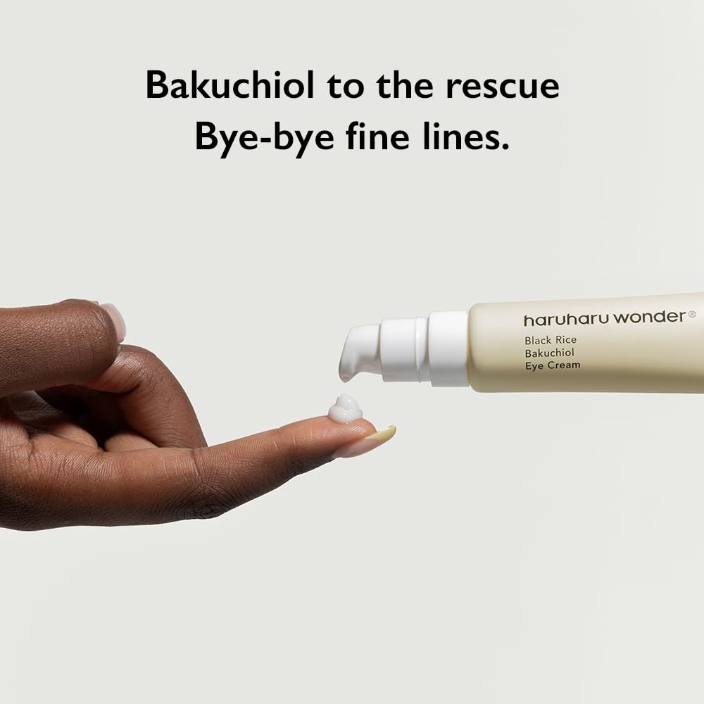Haruharu Wonder Black Rice Bakuchiol Eye Cream 0.67 fl.oz / 20ml | Anti-Aging, Wrinkle Care, Natural Retinol Alternative - PrimeBioHealth - canada supplements