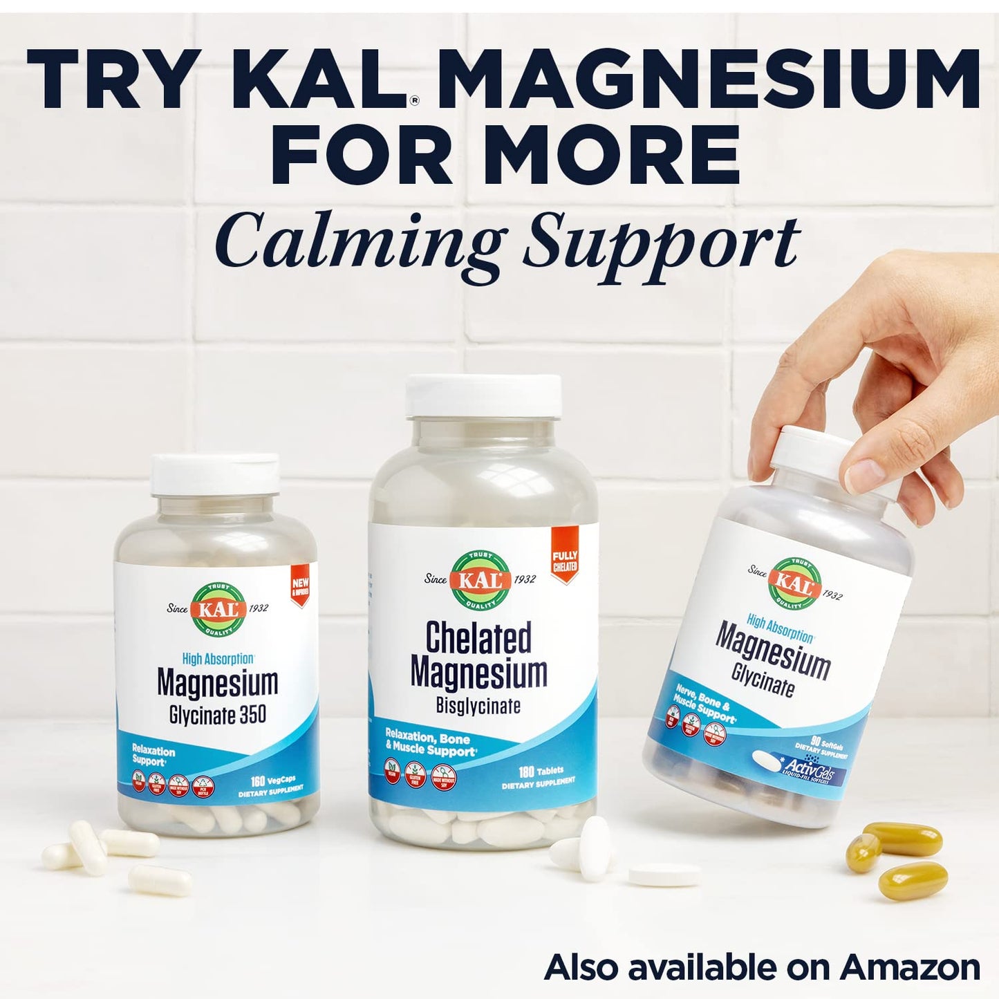 KAL Lithium Orotate 5mg, Low Dose Lithium Supplement for General Wellness Mood Support, Highly Bioavailable, Vegan, 60-Day Guarantee, 180 Servings, 180 VegCaps - PrimeBioHealth - canada supplements