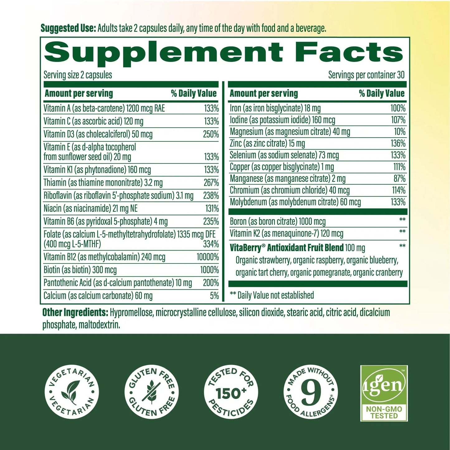 MegaFood Whole Body Womens Multivitamin - Multivitamin for Women - Vitamin D3 K2, Magnesium Citrate, Folate, Biotin, Iron - PrimeBioHealth - canada supplements