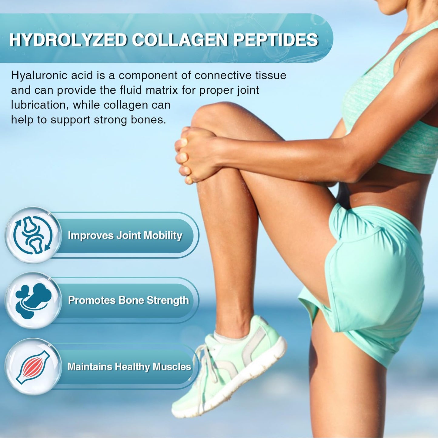 NATURE TARGET Marine Collagen Peptides Powder - Type I & III Collagen with Probiotics, Vitamin C & Hyaluronic Acid for Skin, Hair, Nails - PrimeBioHealth - canada supplements