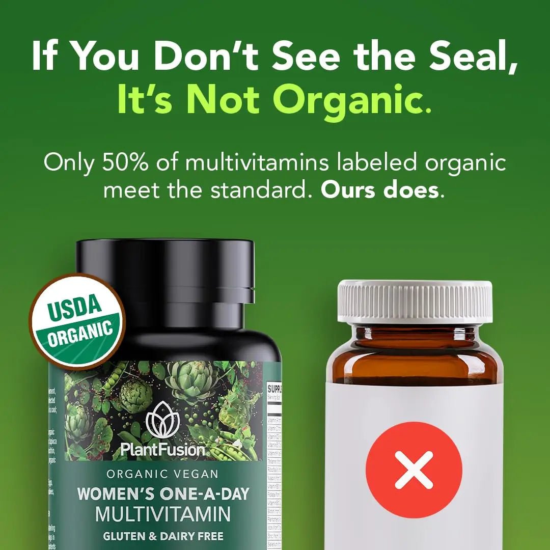PlantFusion Organic Multivitamin for Women - One Daily Whole Food Blend Women's Multivitamin - Vegan - PrimeBioHealth - canada supplements