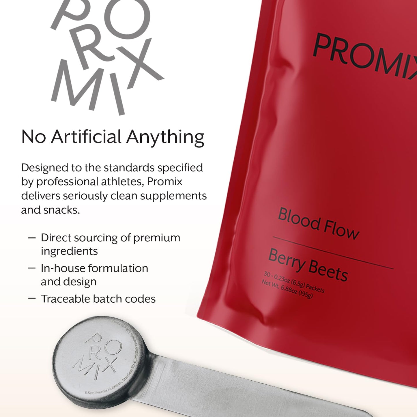 ProMix Nutrition Blood Flow - Nitric Oxide Supplement with Organic US Beet Root Powder - Cold Pressed, Low Temp Dehydration - 30 Servings - PrimeBioHealth - canada supplements