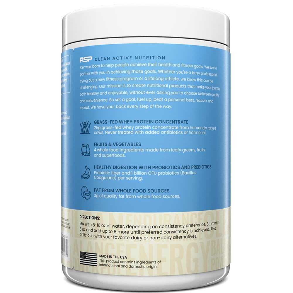TrueFit High Fiber Protein Powder, Grass-Fed Whey Meal Replacement Shake with Prebiotics, Probiotics, & Organic Superfoods, Keto Friendly, Gluten Free - PrimeBioHealth - canada supplements