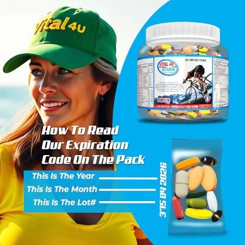 VITAL 4U® Vitamin - Premium Multivitamin for Men and Women | Supports Immune System, Energy, Heart Health - PrimeBioHealth - canada supplements