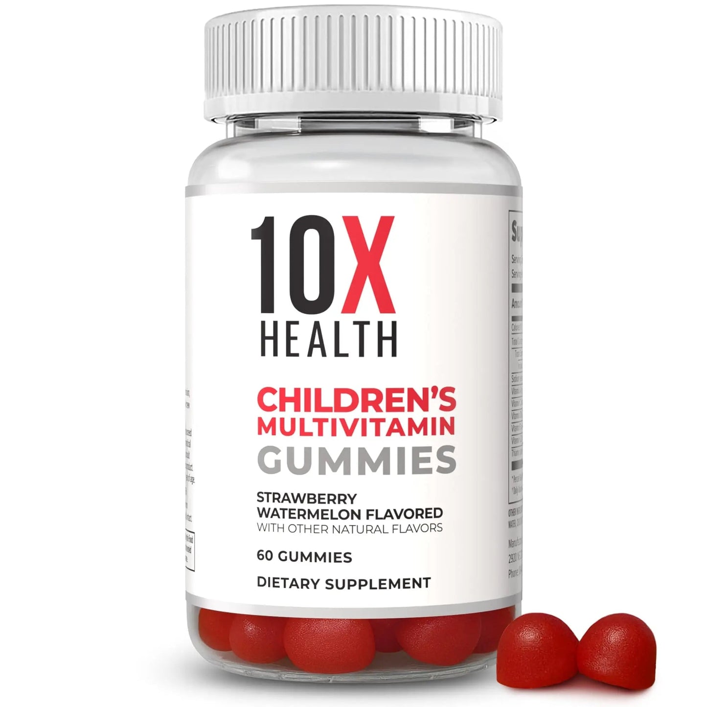 10X Health Children’s Methylated Multivitamin Gummies - 60 Count Kids Multivitamin Gummies, Complete Daily Nutrition - PrimeBioHealth - canada supplements