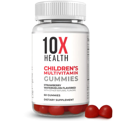 10X Health Children’s Methylated Multivitamin Gummies - 60 Count Kids Multivitamin Gummies, Complete Daily Nutrition - PrimeBioHealth - canada supplements