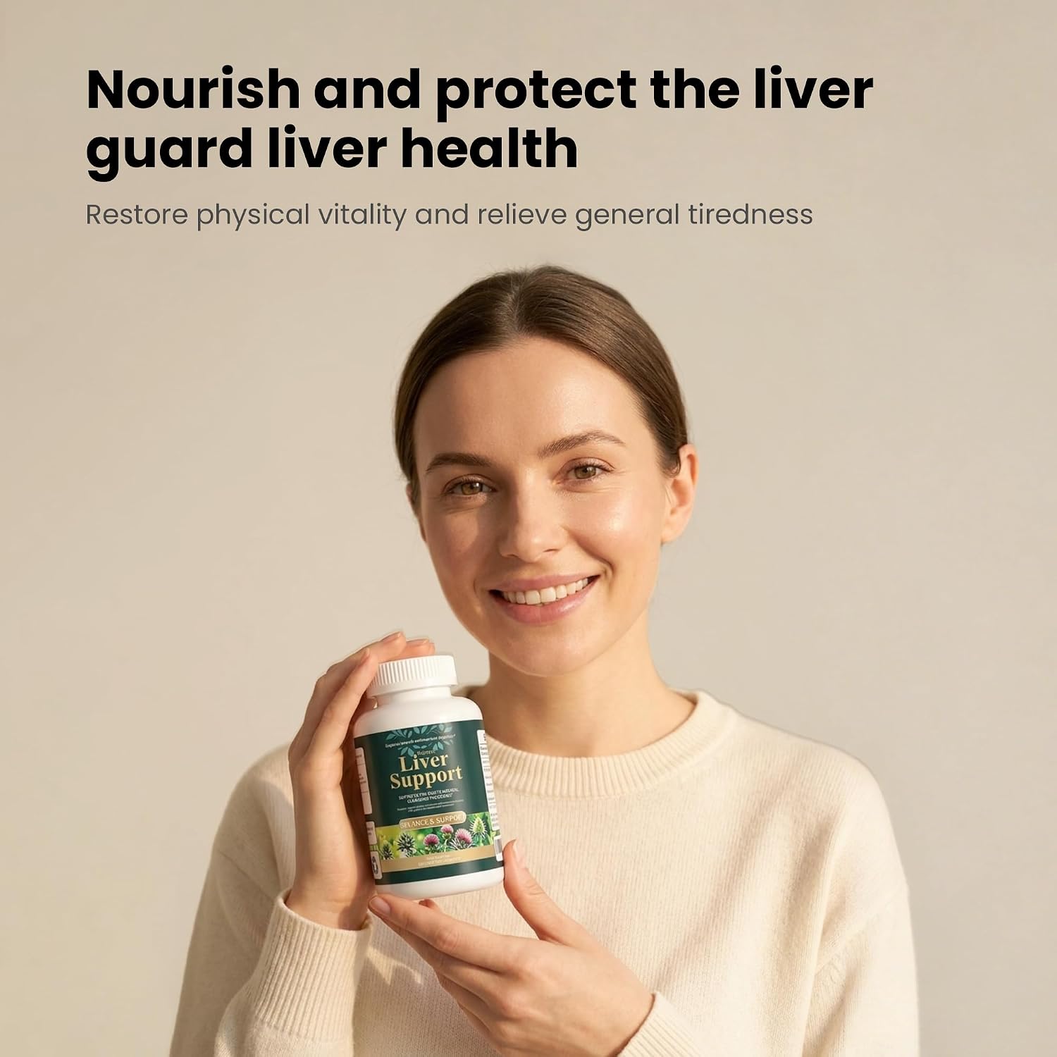120 Capsules Milk Thistle Liver Cleanse Detox & Repair Supplement -Formulated Happy Liver Support - Liquid Herbal Supplements for Liver Health-Made in USA - PrimeBioHealth - canada supplements