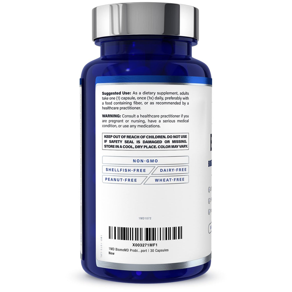 1MD Nutrition BiomeMD Probiotics for Women - Daily Prebiotics and Probiotics for Women - More Than 60 Billion CFUs, 15 Strains - Womens Probiotic to Support Urinary - PrimeBioHealth - canada supplements