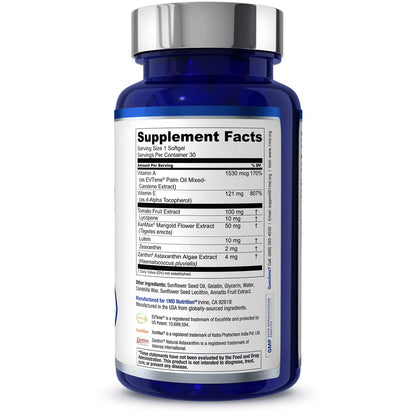 1MD Nutrition VisionMD Eye Vitamin CARMIS - Eye Supplement for Adults - with OptiLut Lutein & Zeaxanthin - Supports Vision Health Care, Everyday Eye Strain - PrimeBioHealth - canada supplements