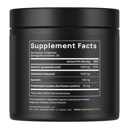 2150mg Super Liposomal Glutathione Supplement w. Vitamin C, Quercetin & Pure L Glutathione 2000mg Triple Action Formula Glutathione Liposomal Supplement - PrimeBioHealth - canada supplements