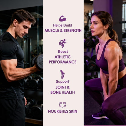 3 in 1 Whey Protein Gummies | Creatine Monohydrate | Collagen, 0 Sugar, Pure Protein Source, Muscle & Energy Support, Berry Flavor, for Women and Men - PrimeBioHealth - canada supplements