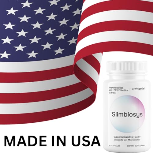 envitamin Slimbiosys Ultra Probiotic Capsule - Pre & Probiotics for Women & Men - Support Your Microbiome envitaminBuy Supplements Australia