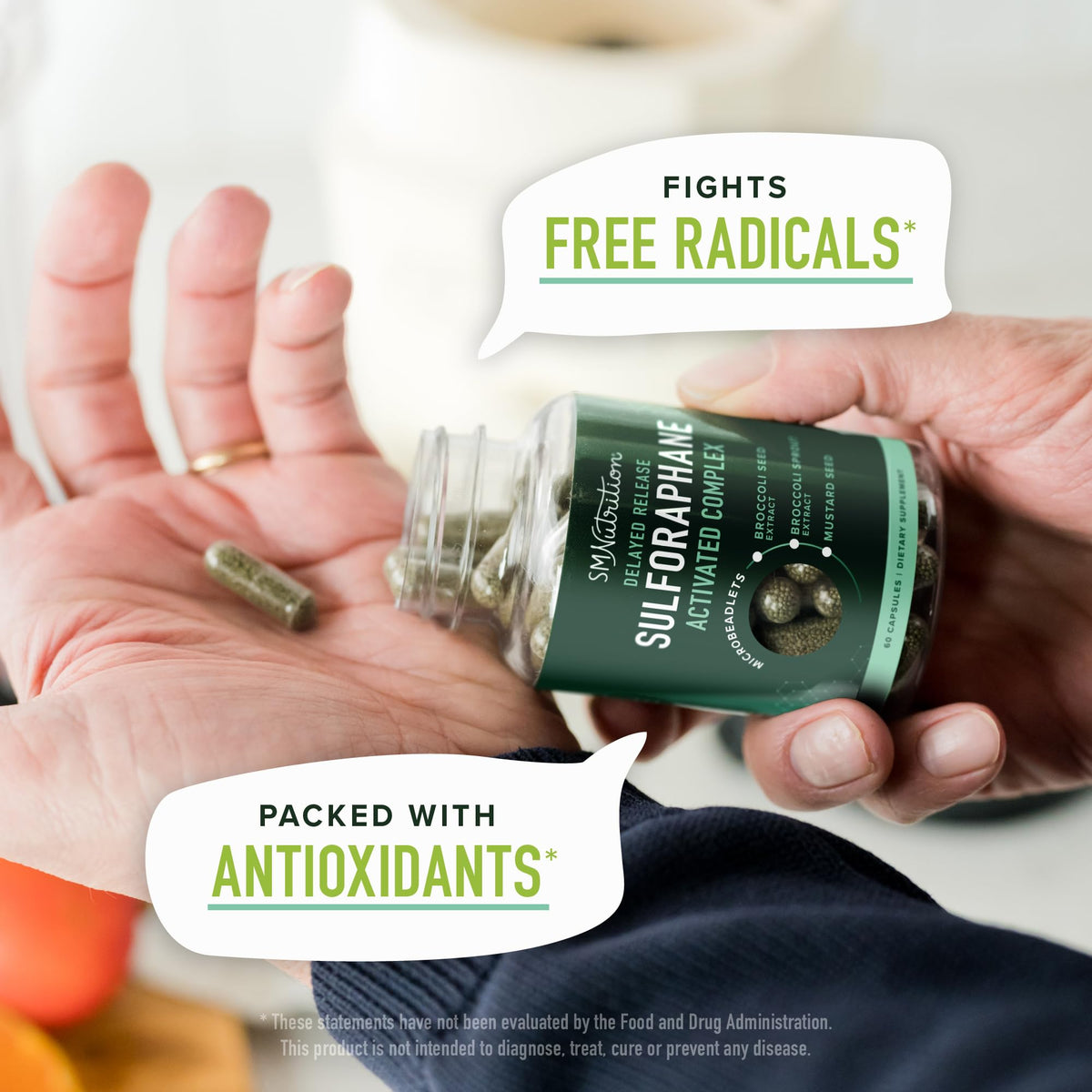 50MG Sulforaphane Supplement from Broccoli Sprouts | NRF2 Activation, Cellular Health & Immune Support | Glucoraphanin, Myrosinase & Antioxidants | Third-Party Tested - PrimeBioHealth - canada supplements
