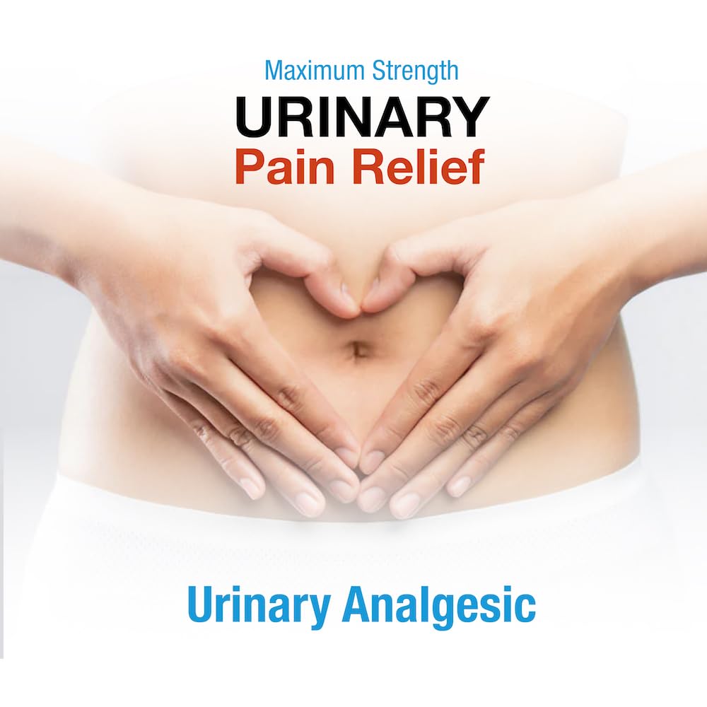 Puregen Labs Urinary Pain Relief | Phenazopyridine HCl 99.5mg Tablets | Maximum Strength OTC for Fast Relief of UTI Pain, Burning and Bladder discomfort – 72 Count Tablets P Puregen Labs buy supplements Au