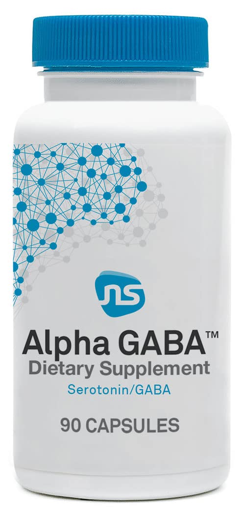 Neuroscience Alpha GABA Supplements - Mood Support Capsules with GABA & L-Theanine - Calming Supplements for Adults for Day or Night Anxiousness (90 ct) NeuroScienceBuy Supplements Australia