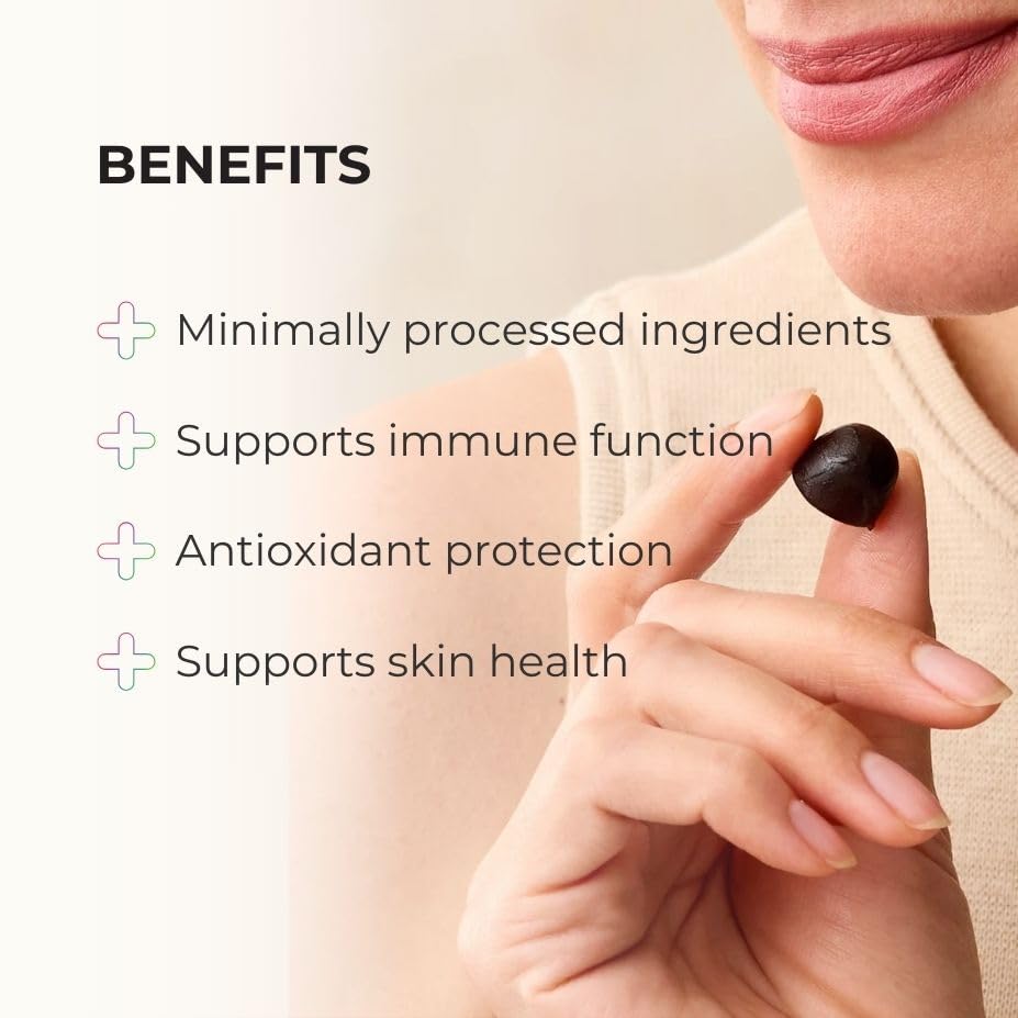 Juice Plus+ Fruit, Vegetable & Berry Blend Soft Chews (Chewables) - 30 Plant-Based Ingredients! Vegan Gummies for Kids & Adults - Gluten-Free, Non-GMO, No HFCS - Prepacked 3 Pouches (30 Chews Each) Juice Plus+Buy Supplements Australia