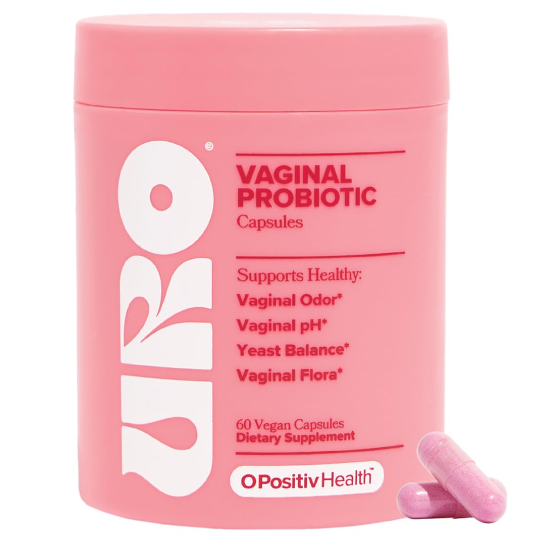 O Positiv URO Vaginal Probiotics for Women pH Balance with Prebiotics & Lactobacillus – Vaginal Health Supplement – Promote Healthy Vaginal Odor & Flora, 60 Count (Pack of 1), 1 Month Supply O Positiv buy supplements Au