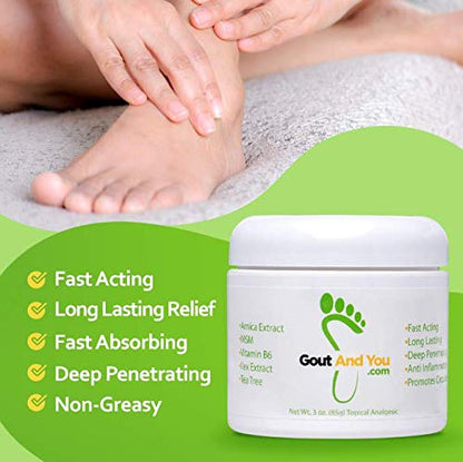 Tart Cherry Extract and Joint & Muscle Relief Cream Bundle Gout and YouBuy Supplements Australia
