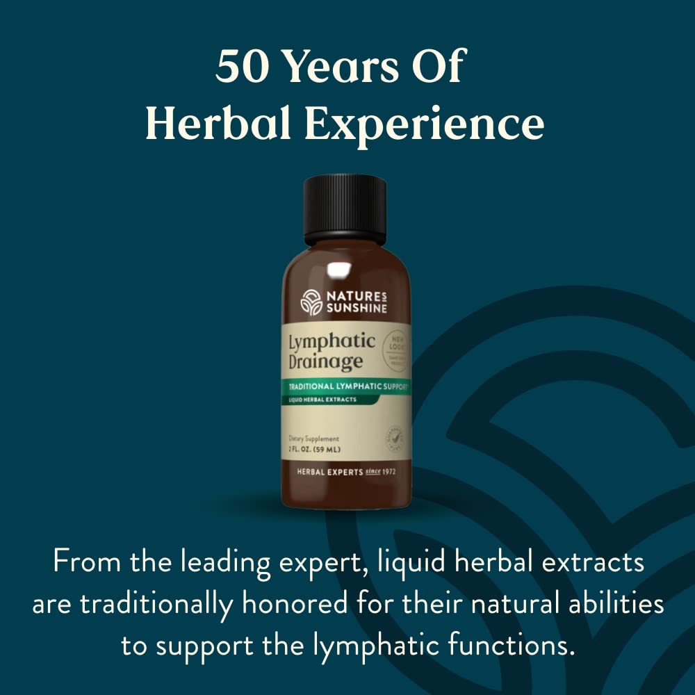 Nature's Sunshine Lymphatic Drainage, 2 Fl. Oz | Lymphatic Drainage Supplement Promotes The Efficient Drainage of The Lymphatic System to Promote Overall Health Nature's Sunshine buy supplements Au