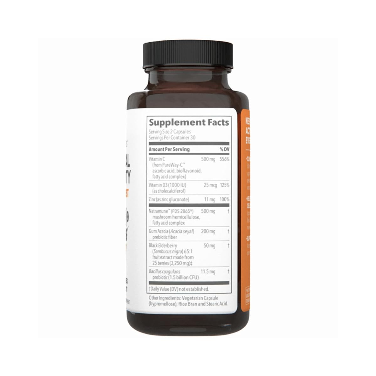 LifeSeasons Clinical Immunity - Daily Boost - Immune System Booster - Pre + Probiotics - Increases Antibodies & Immune Cells - Elderberry, Zinc, Natramune & Vitamin C + D3-60 Capsules LifeSeasons buy supplements Au