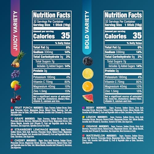 DripDrop Hydration Variety Pack Bundle Electrolyte Packets, 96 Count | Piña Colada, Mango, Açaí, Passion Fruit, Watermelon, Berry, Lemon, Orange, Fruit Punch, Grape, Strawberry Lemonade, Cherry