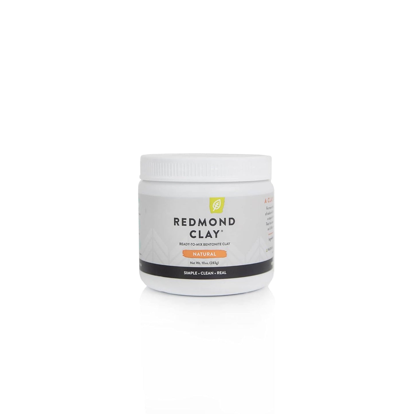 REDMOND Clay - Bentonite Clay of 1000 Uses, Soothing Facial Mask, 10 Ounce (1 Pack)