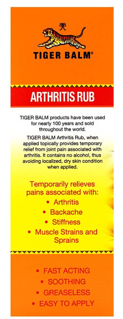 Singapore Original Tiger Balm Joint RUB 113ML Tiger BalmBuy Supplements Australia