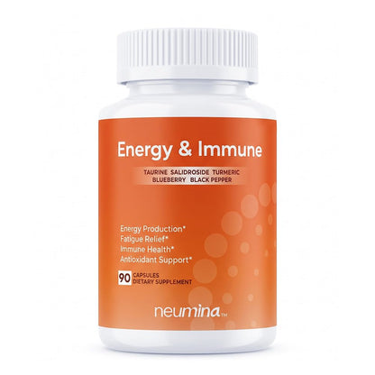 NEUMINA Women's Energy & Immune Complex, Energy Production, Fatigue Relief, Immune Health, Antioxidant Support, Vegan, Non-GMO, Made in USA, 90 Servings NEUMINA buy supplements Au