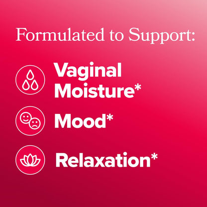 O Positiv URO Vaginal Moisture & Mood – Formulated to Support Vaginal Moisture, Mood & Relaxation – with KSM-66® Ashwagandha, Ginkgo Biloba, Mucuna pruriens, and GABA – 30 Servings O Positiv buy supplements Au