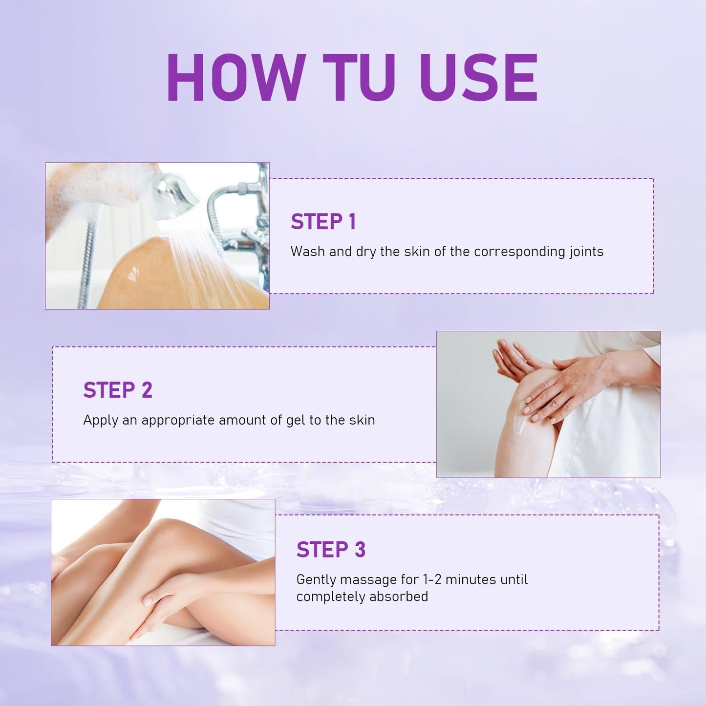 Soothing Relief Massage Gel, Joint Gel Purple Gel Cooling Activities Throughout The Body, Soothing Knees, Lumbar, Neck, Back, Shoulders, Hands, and Feet iaredonBuy Supplements Australia