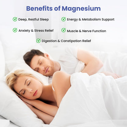 Magnesium Complex for Sleep, Relaxation, Digestion & Calm – Magnesium Glycinate, Citrate, Bisglycinate, Carbonate, Malate, Orotate, Taurate, + Humic/Fulvic for High Absorption - 90 ct. VITAMIZED buy supplements Au