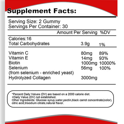 Moxca Hydrolyzed Marine Collagen Gummies for Women | Vegan Collagen Support with Biotin, Vitamins C & E | Daily Beauty Supplement for Hair, Skin & Nails | Natural Fruit Flavor, Clean Formula Moxca buy supplements Au