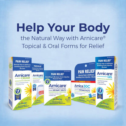 Boiron Arnicare Ointment for Relief of Joint Pain, Muscle Pain, Muscle Soreness, and Swelling from Bruises or Injury - Non-greasy and Fragrance-Free - 1 oz BoironBuy Supplements Australia