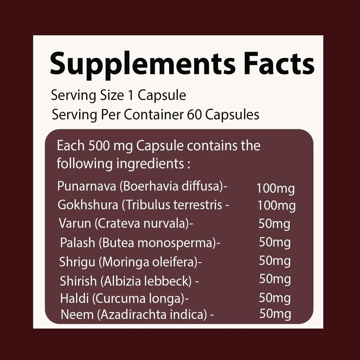 VEDIKROOTS UroEase | Ayurvedic Herbal Supplement for Kidney Health & Uric Acid Levels | Supports Urinary Tract Health | 60 Veg Capsules VEDIKROOTSBuy Supplements Australia