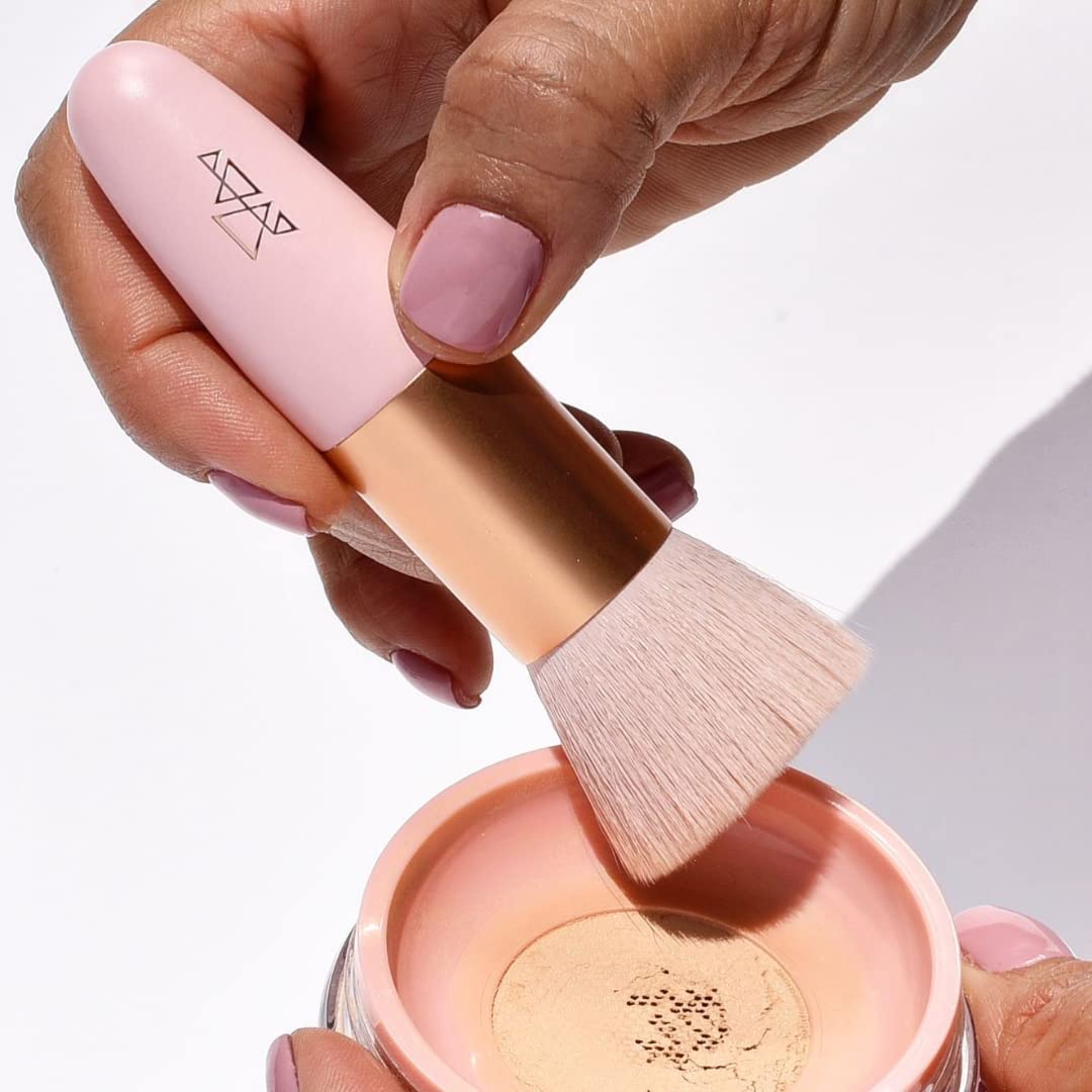 Iconic Flat Blending Brush - The Good Mineral | Best Brush for Loose Powder | Vegan THE GOOD MINERAL buy supplements Au
