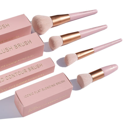 Iconic Flat Blending Brush - The Good Mineral | Best Brush for Loose Powder | Vegan THE GOOD MINERAL buy supplements Au
