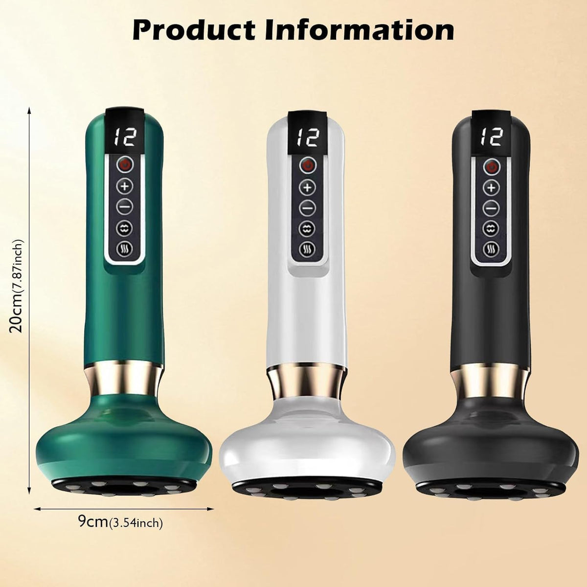 HNRF Anti Cellulite Massage Tool Body Sculpting Machine Suction Massager 3-in-1 Masajeador para Celulitis Y Grasa Abdominal De Madera Remover for Legs Electric Vacuum Cupping Full Contouring Device HNRF buy supplements Au