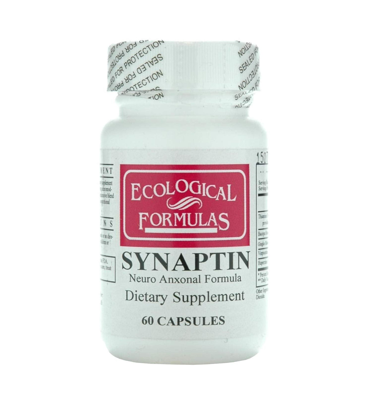 Ecological Formulas Synaptin Neuro Anxonal Formula, White, 60 Count Ecological FormulasBuy Supplements Australia